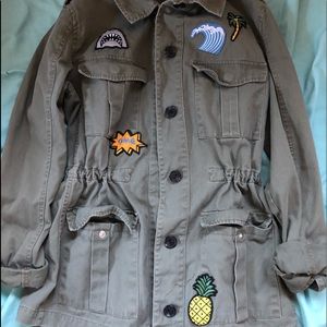 F21 Olive Green Jacket